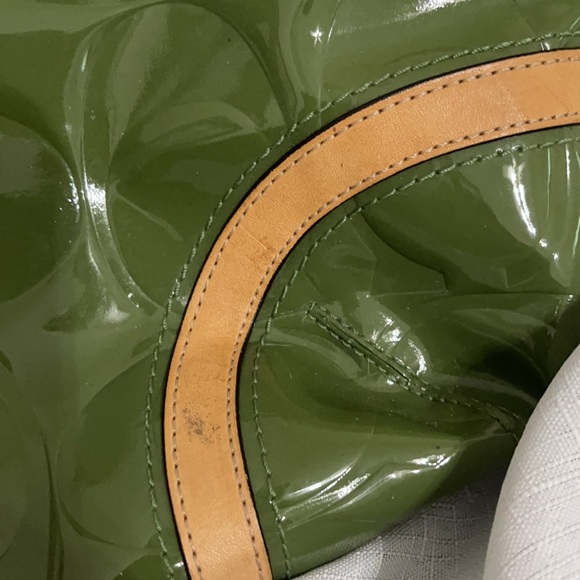 Coach Green Handbag - Picture 5 of 6